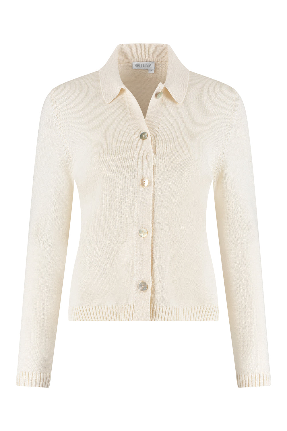 Calim vestje kraag sand