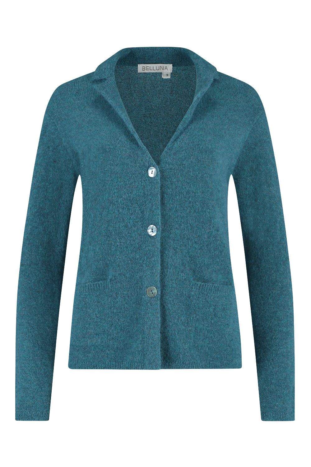 Oslo-Strickjacke in Königsblau