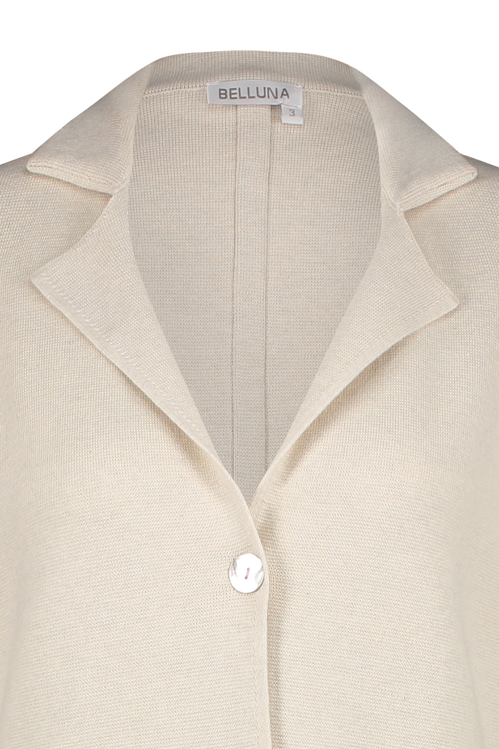 Belluna Clipper lang vest sand
