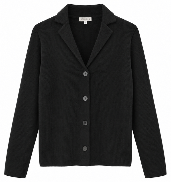 Belluna Alma vest Noir, Black
