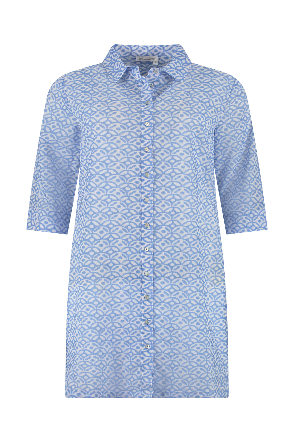 Belluna Gigaro tuniek/blouse batik sea