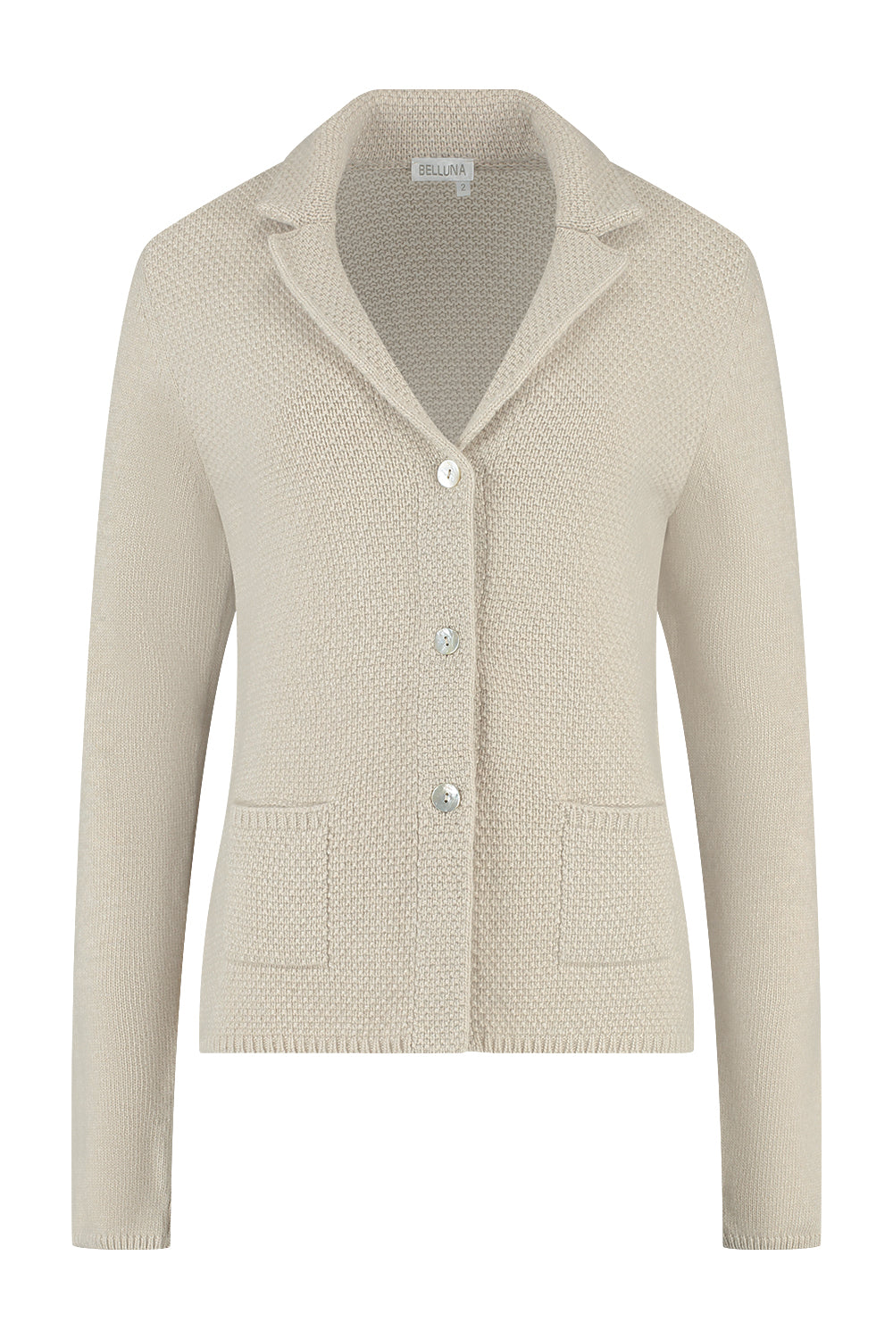 Fiore Strickjacke Beige Melange