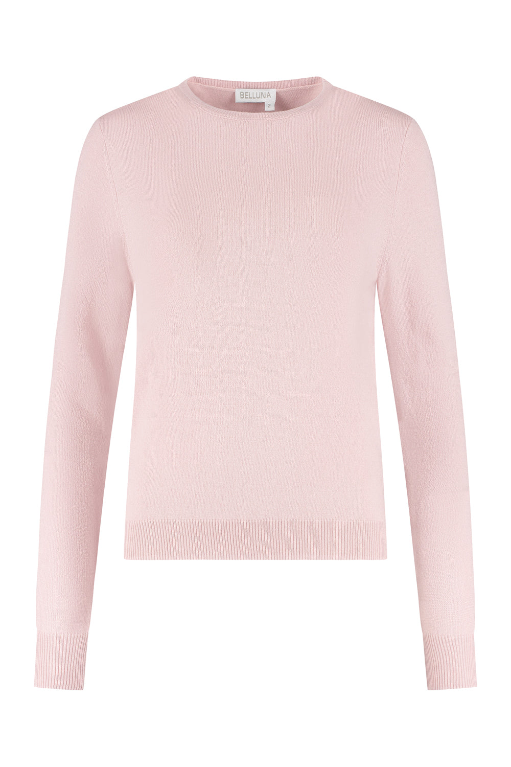 Jane trui met ronde hals pink