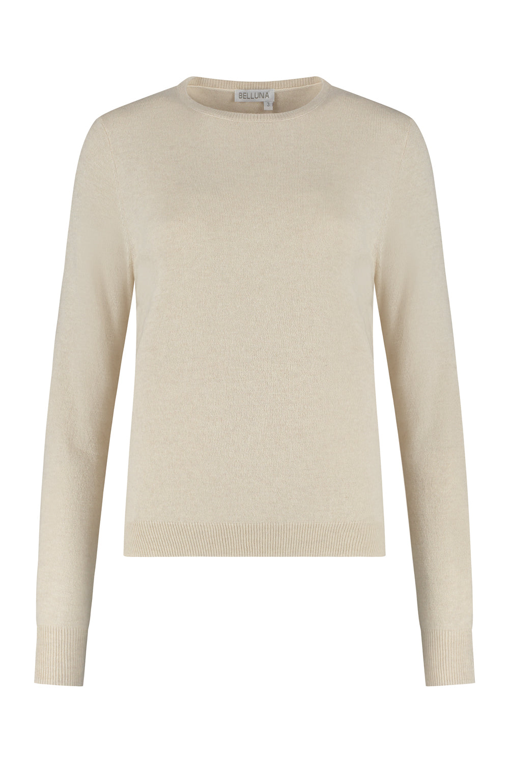 California Pullover Gedruckt beige/ marineblau