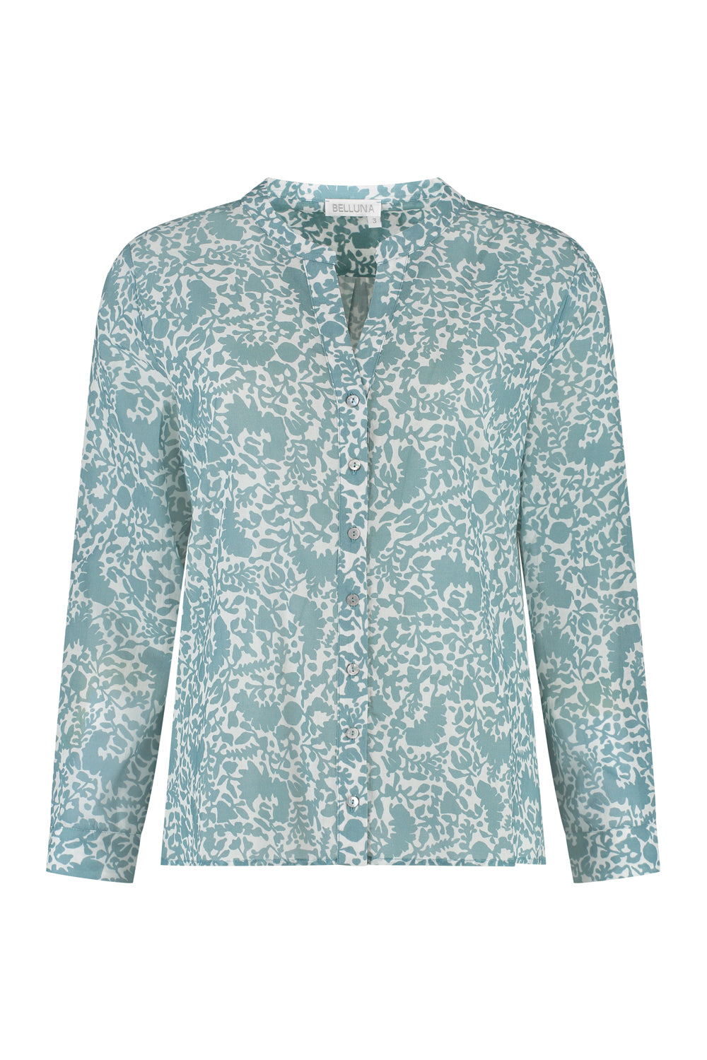 Belluna Joey blouse Flower grege