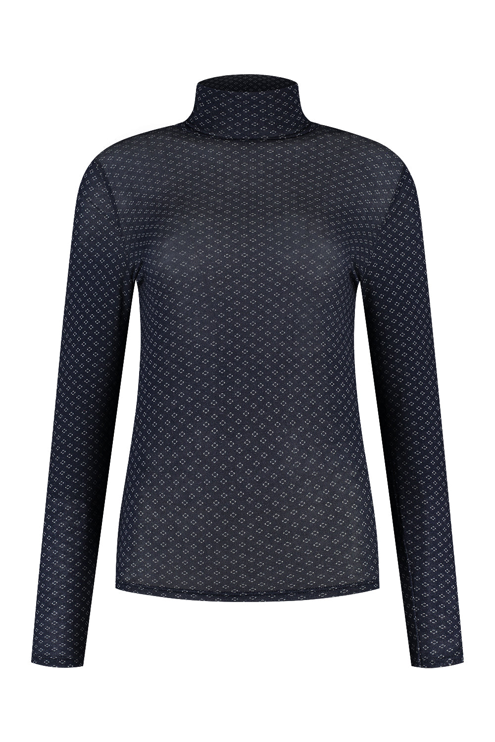Smart jersey coltrui print navy