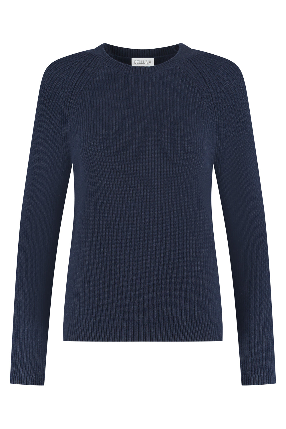 Sparkle ronde hals trui navy