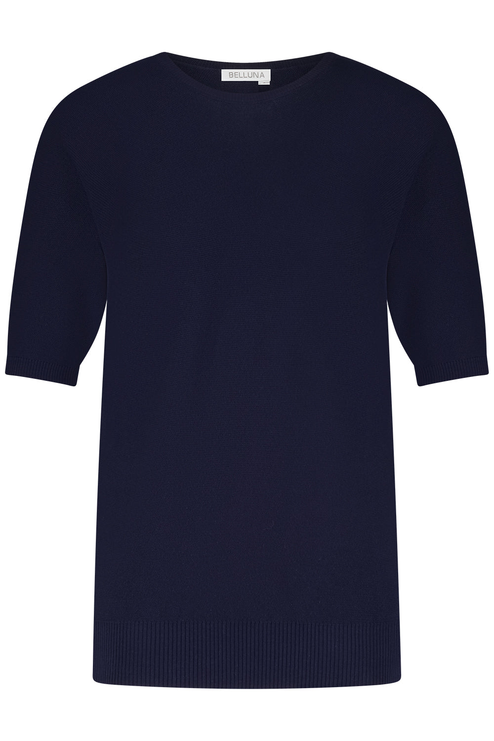 Belluna Cabane knitted top navy