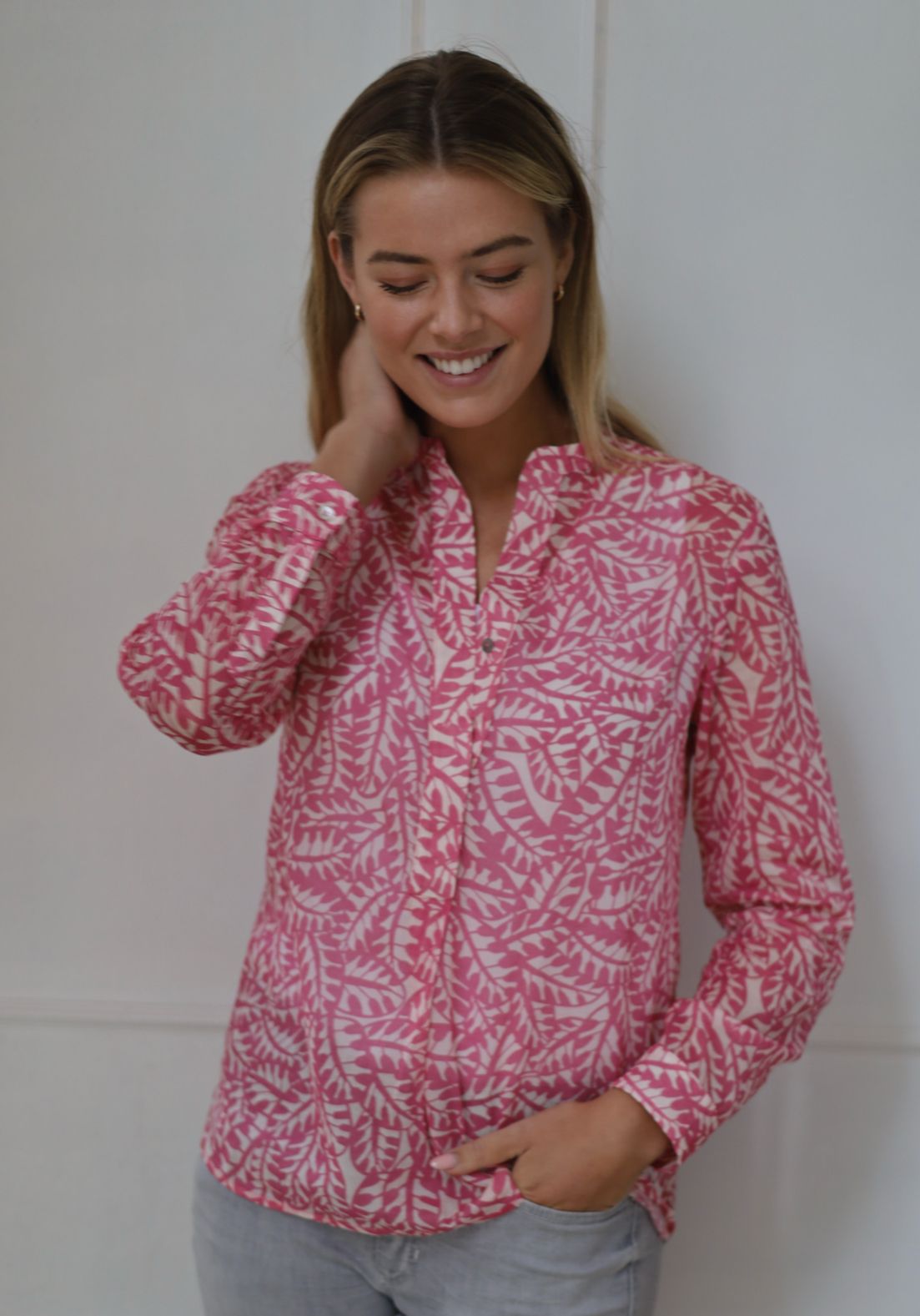 Gigaro Print Indy Fuchsia