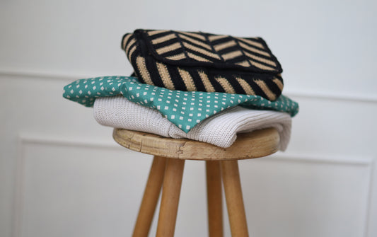 Belluna Haline blouse dot green