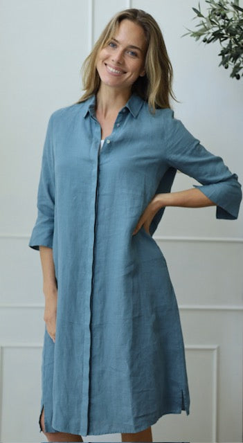 Belluna Mistral linnenjurk jade