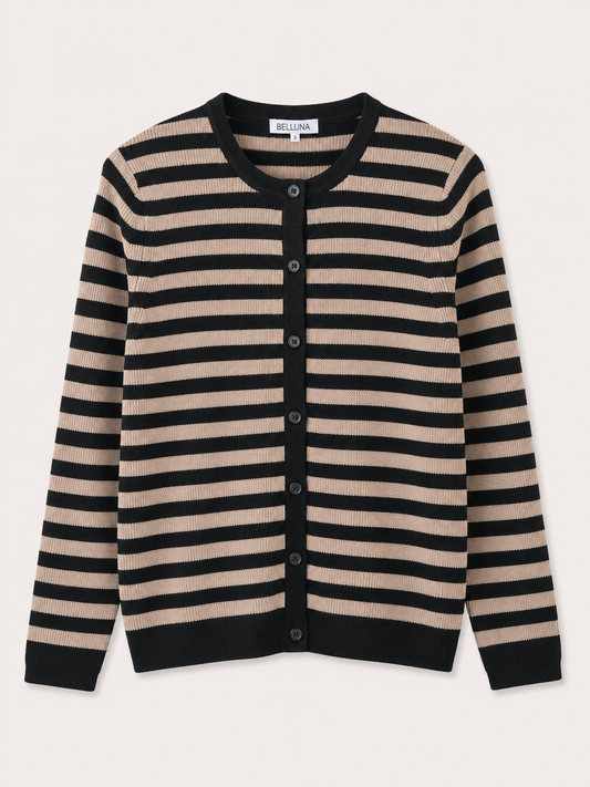Belluna Kaja vest Noir/beige ( black/beige)