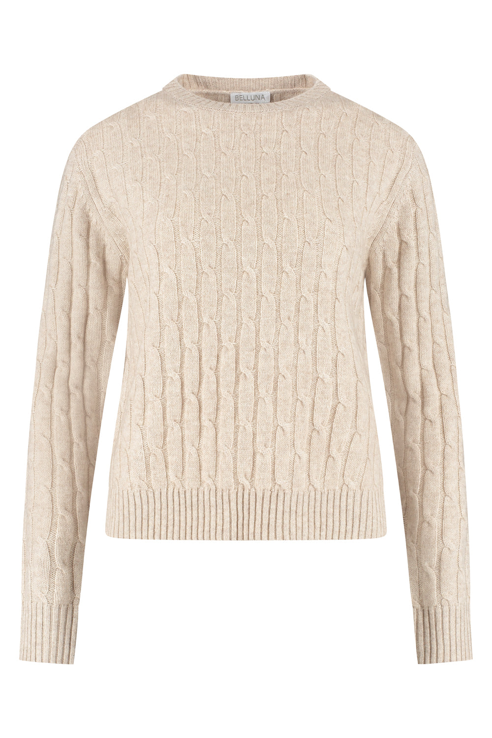 California Pullover Gedruckt beige/ marineblau