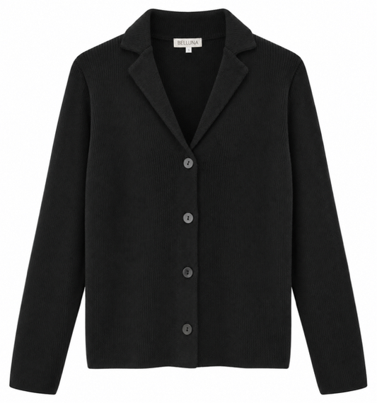 Belluna Alma vest Noir, Black