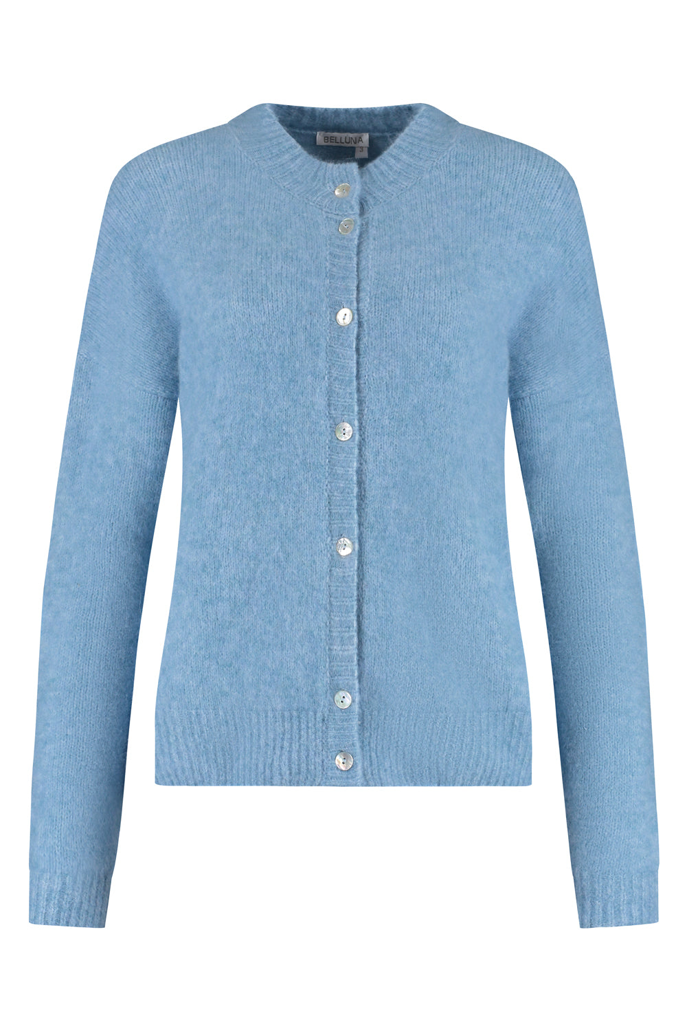 Flore vest lichtblauw