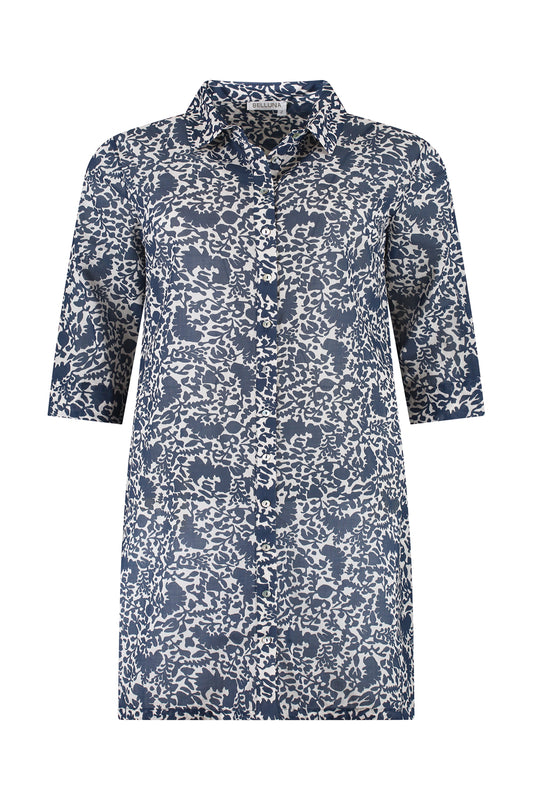 Belluna Gigaro tuniek/jurk print flower blue