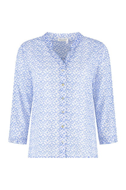Belluna Haline blouse batik sea