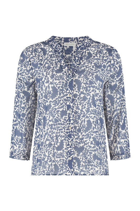 Belluna Haline blouse flower blue