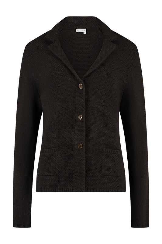 Fiore Strickjacke Beige Melange
