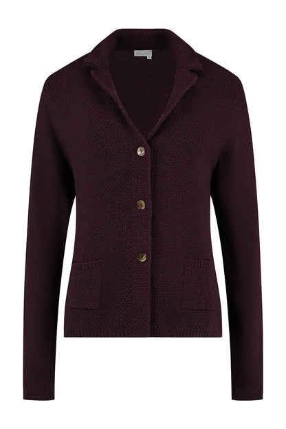 Fiore Strickjacke Beige Melange
