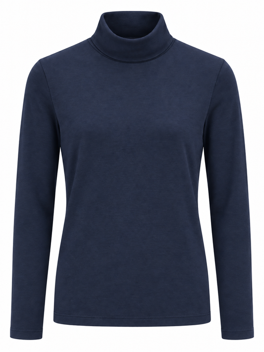 Clemence jersey turtleneck jeans