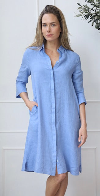 Belluna Mistral linnenjurk azul