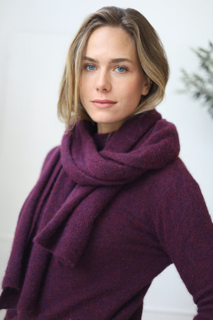 Oslo-Strickjacke in Königsblau