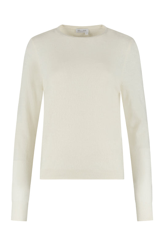 California Pullover Gedruckt beige/ marineblau