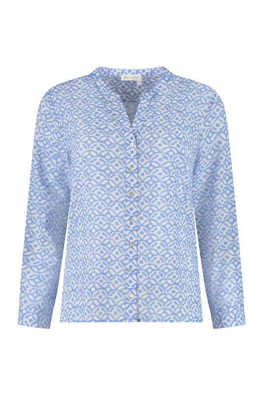 Belluna Joey blouse batik sea