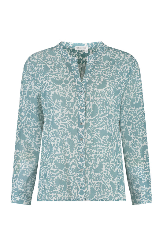 Belluna Joey blouse Flower grege