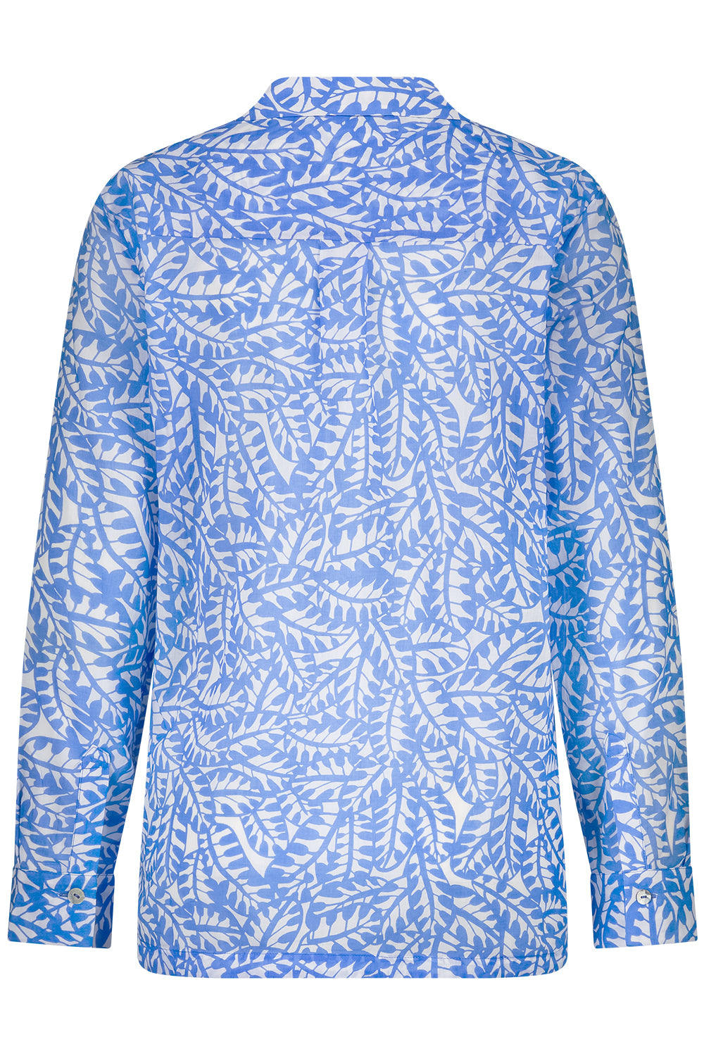 Moni Print Blumenblau
