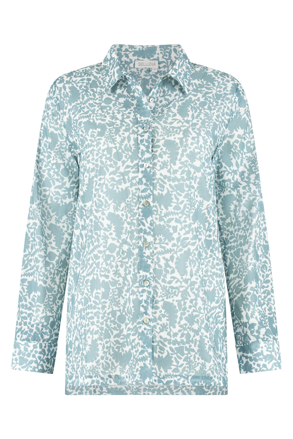 Belluna Moni blouse print flower grege