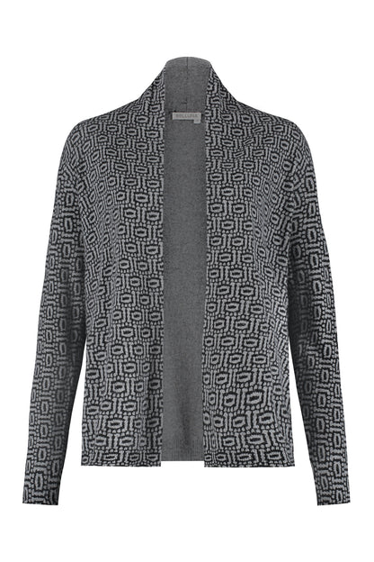 Etoile geprint vestje navy/grey