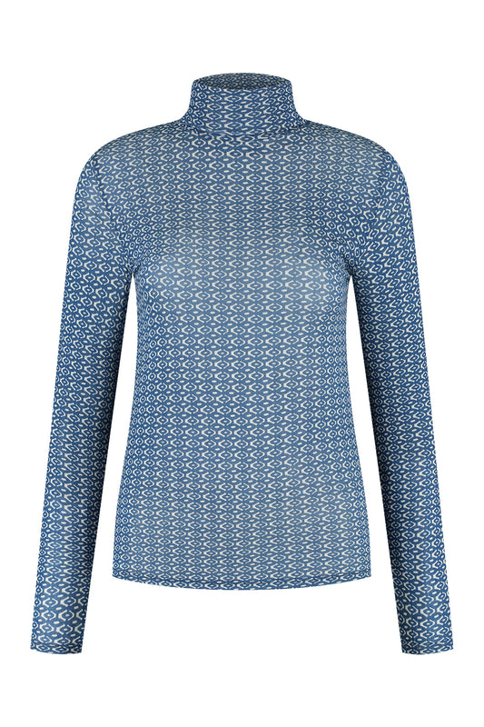 Smart jersey coltrui print jeans