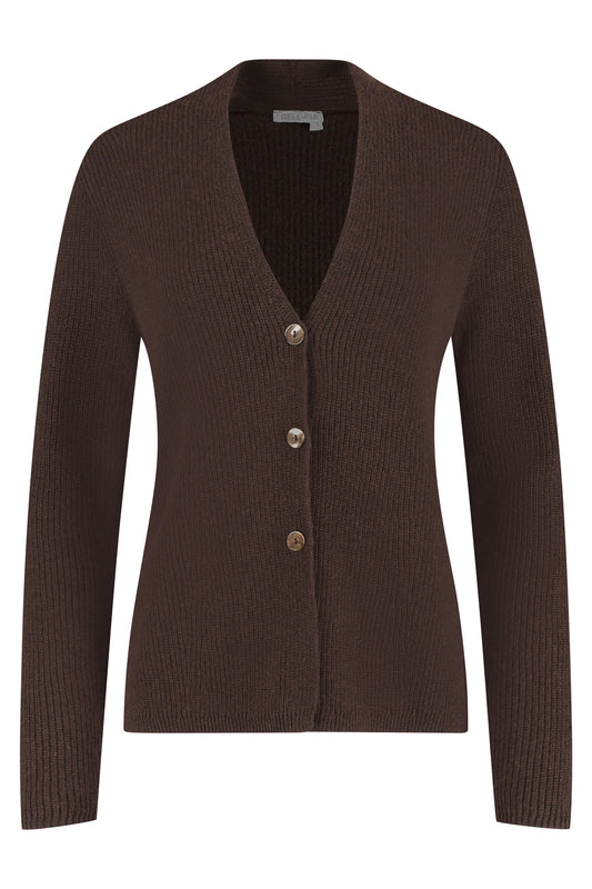 Roose Strickjacke sand