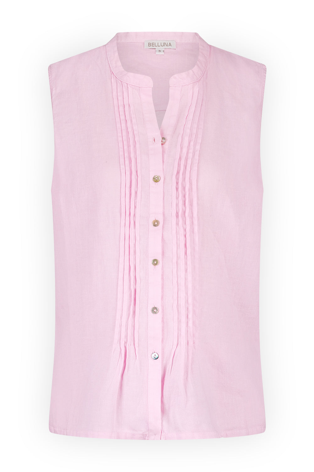 Belluna Sailor  linnen top rose