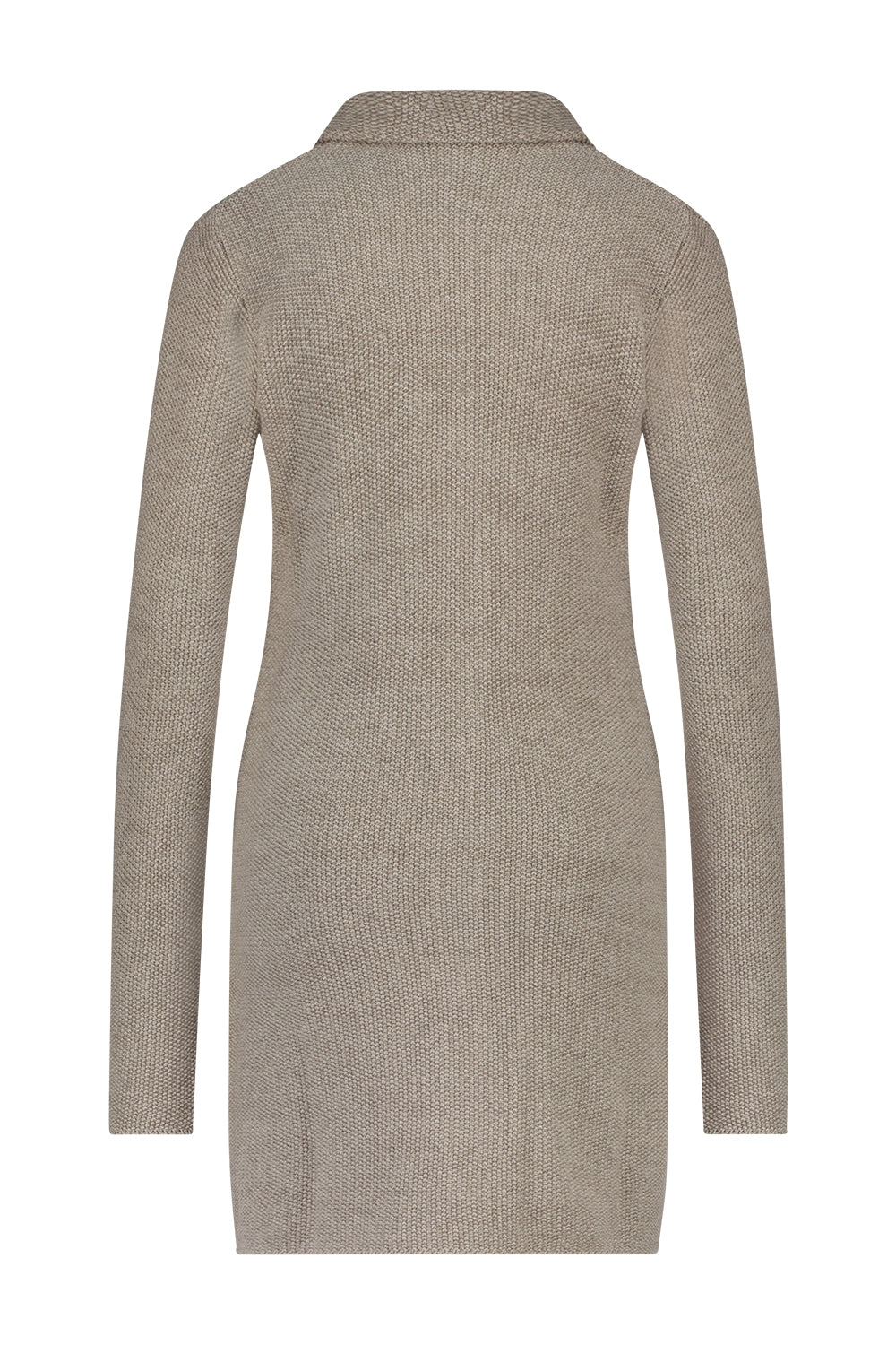 Seattle lang vest beige melange